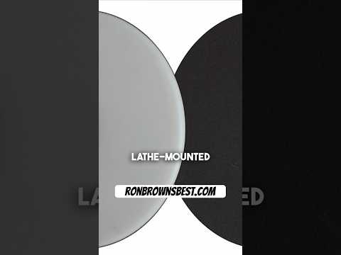 Flatten Rings Easily and Affordably with the Lathe-Mounted Disc Sander #woodturning #woodlathe #wood