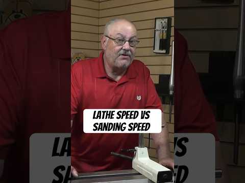 Sanding: Slow Down to Avoid Burning #sanding #woodturning #woodlathe #woodworking #howto #shorts