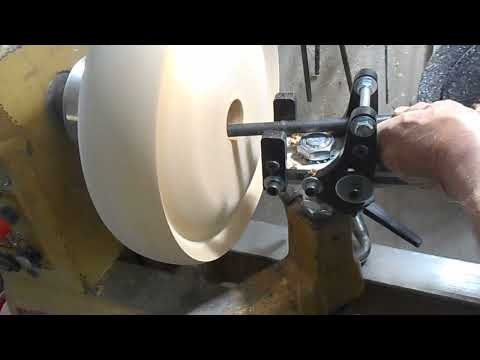 Amazing Hollowing Stabilizer By Ron Brown #woodturning #woodlathe #woodworking #hobby